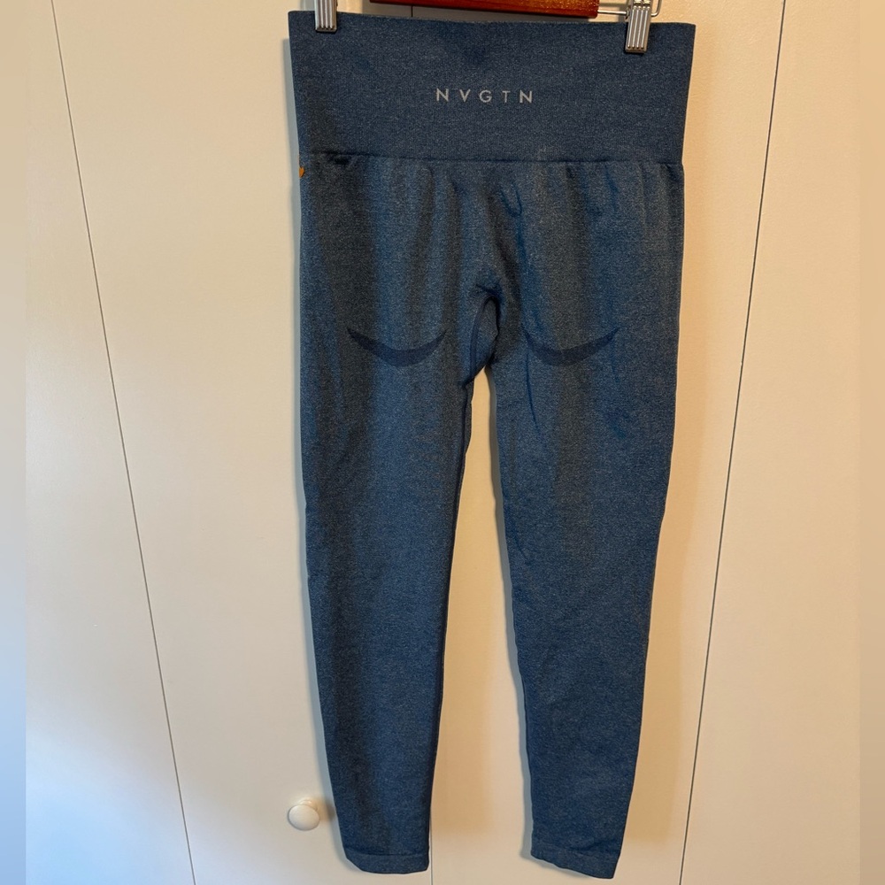 NVGTN Seamless Contour Leggings in Blue